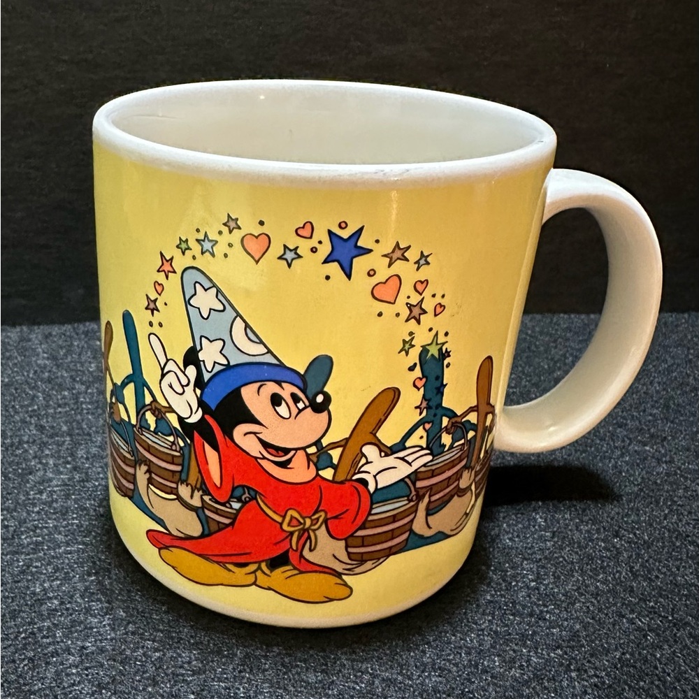 Vintage 1985 Walt Disney Applause Mickey Mouse Ceramic Mug
